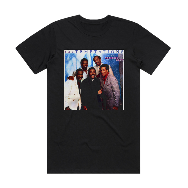 The Temptations Together Again Album Cover T-Shirt Black