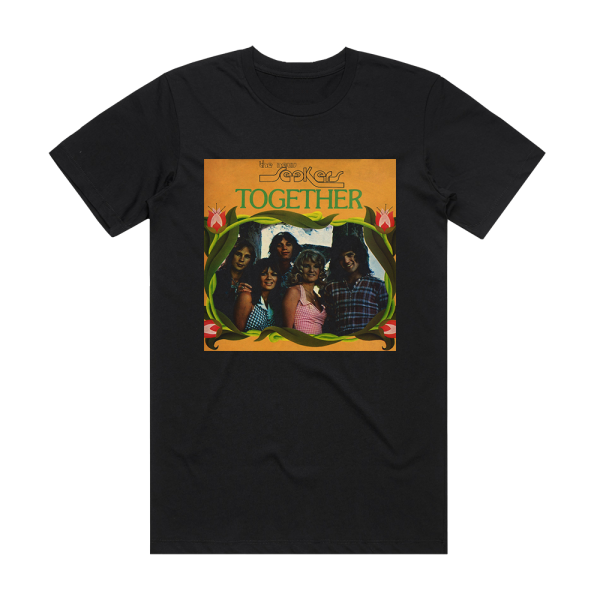 The New Seekers Together Album Cover T-Shirt Black