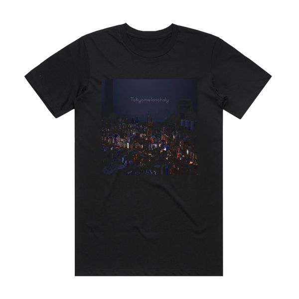 Scenarioart Tokyomelancholy   Album Cover T-Shirt Black