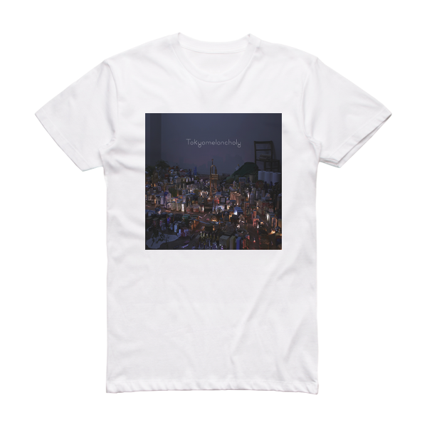 Scenarioart Tokyomelancholy   Album Cover T-Shirt White