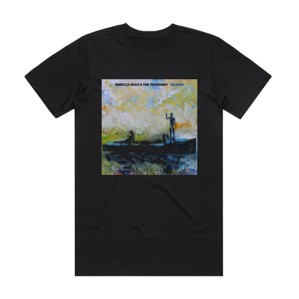 Rebecca Rego and The Trainmen Tolono Album Cover T-Shirt Black