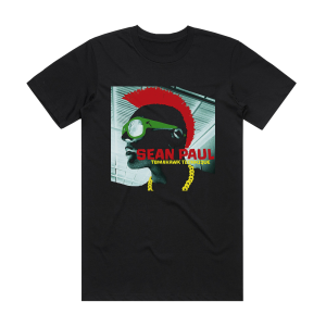 Sean Paul Tomahawk Technique Album Cover T-Shirt Black