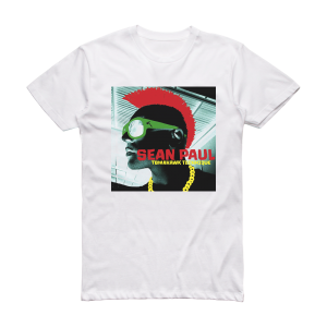 Sean Paul Tomahawk Technique Album Cover T-Shirt White