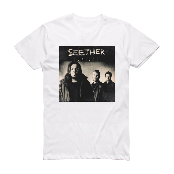 Seether Tonight Album Cover T-Shirt White