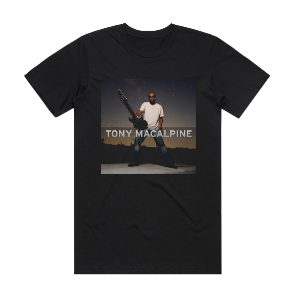 Tony MacAlpine Tony Macalpine Album Cover T-Shirt Black