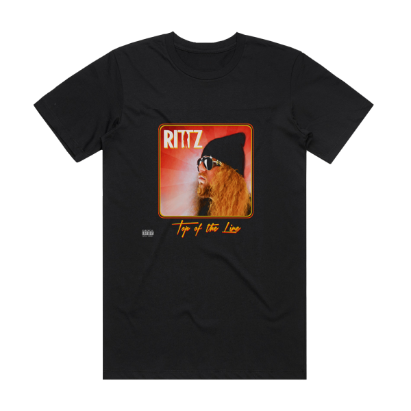 Rittz Top Of The Line Album Cover T-Shirt Black