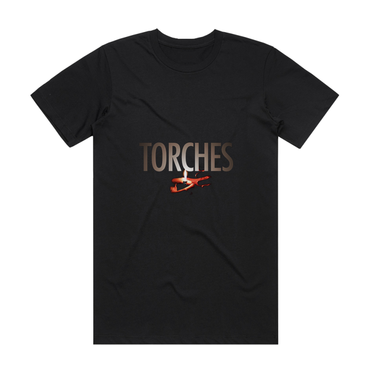X Ambassadors Torches Album Cover TShirt Black ALBUM COVER TSHIRTS