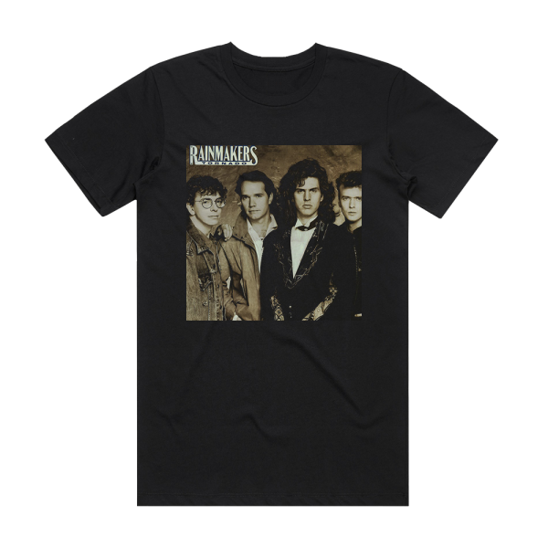The Rainmakers Tornado 1 Album Cover T-Shirt Black
