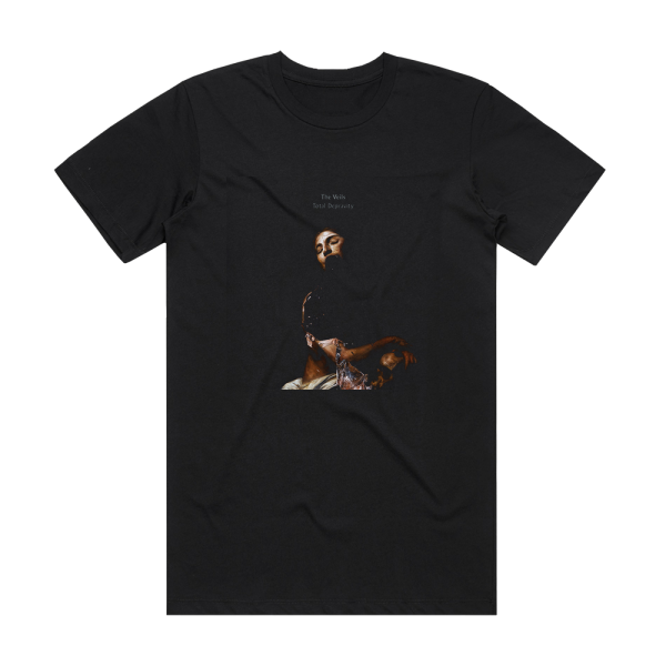 The Veils Total Depravity Album Cover T-Shirt Black