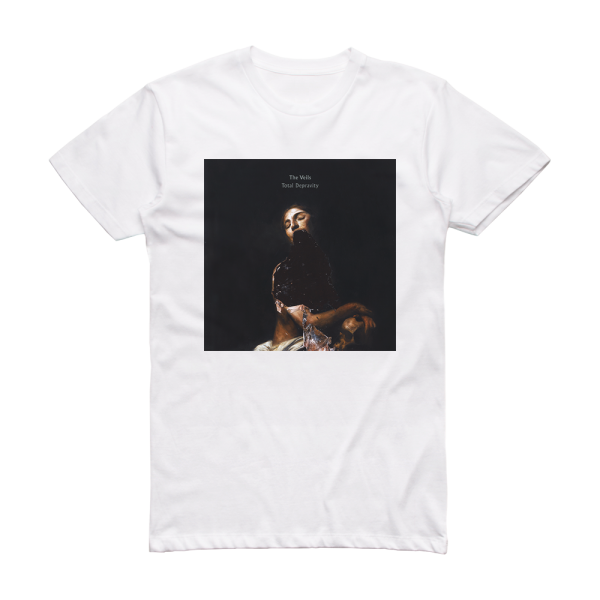 The Veils Total Depravity Album Cover T-Shirt White