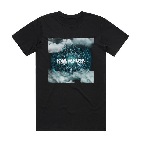 Paul van Dyk Touched By Heaven Album Cover T-Shirt Black