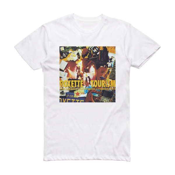 Roxette Tourism 2 Album Cover T-Shirt White