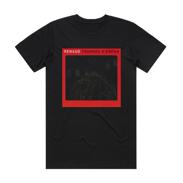 Renaud Tourne Denfer Album Cover T-Shirt Black