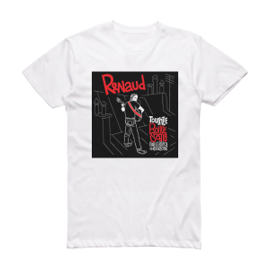 Renaud Tourne Rouge Sang Album Cover T-Shirt White
