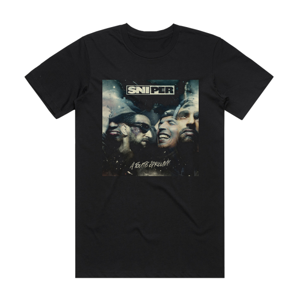 Sniper Toute Preuve Album Cover T-Shirt Black