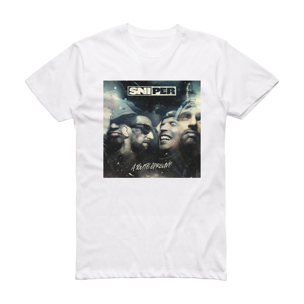 Sniper Toute Preuve Album Cover T-Shirt White