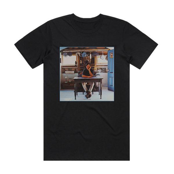 Townes Van Zandt Townes Van Zandt Album Cover T-Shirt Black