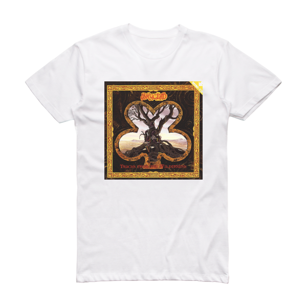 Skyclad Tracks From The Wilderness Album Cover T-Shirt White