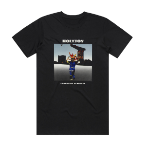 The Band of Holy Joy Tracksuit Vendetta Album Cover T-Shirt Black