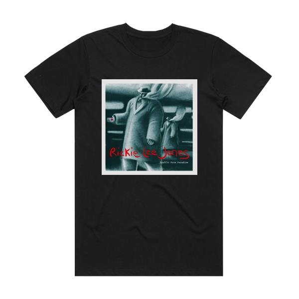 Rickie Lee Jones Traffic From Paradise Album Cover T-Shirt Black