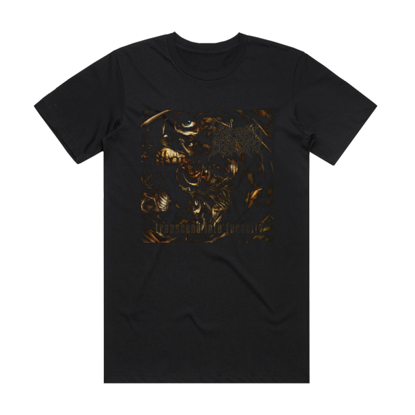 Visceral Bleeding Transcend Into Ferocity Album Cover T-Shirt Black