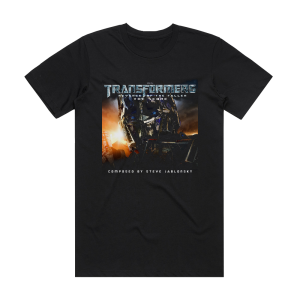 Steve Jablonsky Transformers Revenge Of The Fallen The Score Album Cover T-Shirt Black
