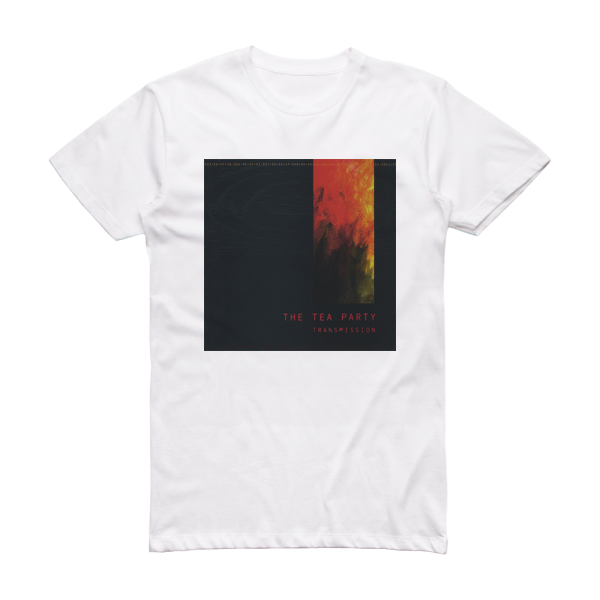 The Tea Party Transmission Album Cover T-Shirt White