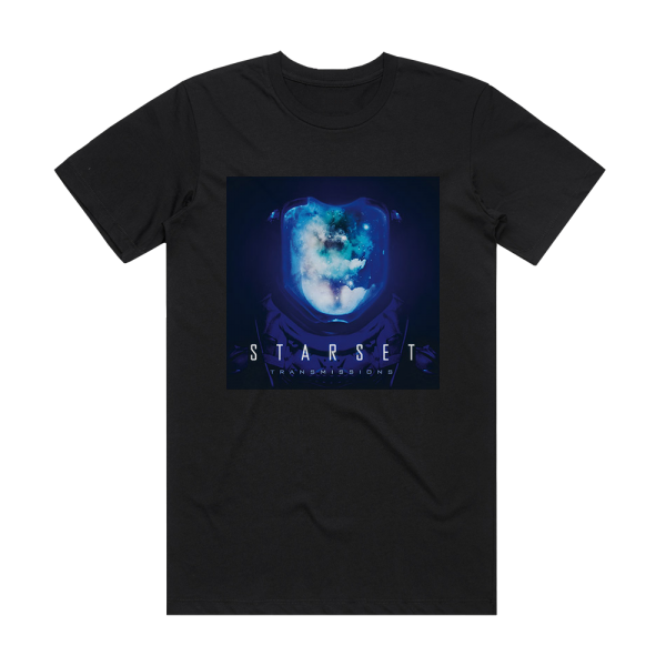 Starset Transmissions Album Cover T-Shirt Black