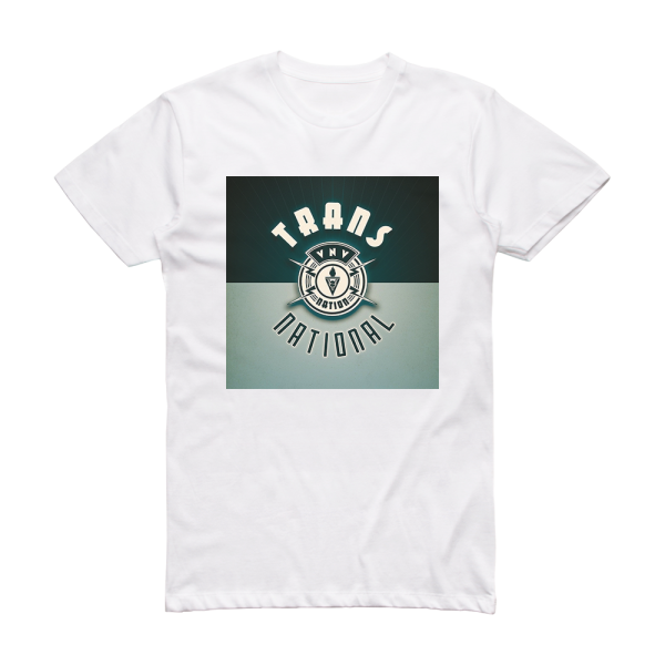 VNV Nation Transnational Album Cover T-Shirt White