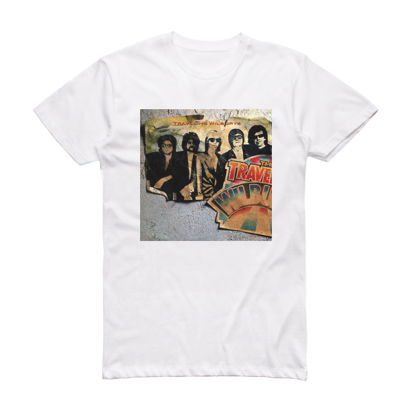 Traveling Wilburys Traveling Wilburys Volume 1 Album Cover T-Shirt White