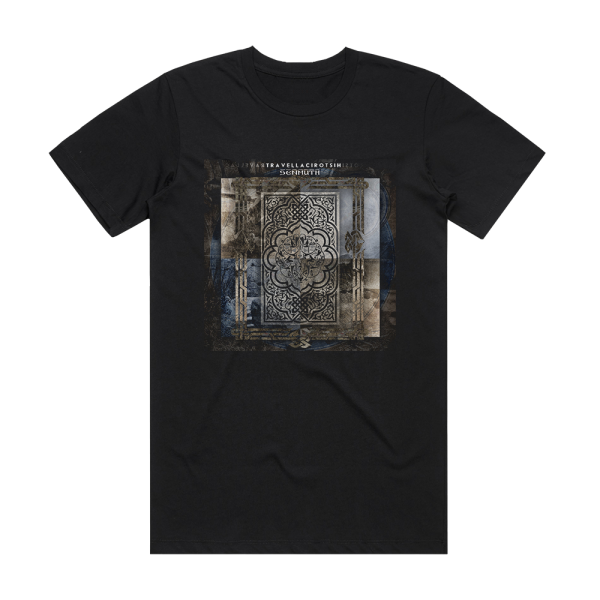 Senmuth Travellacirotsih Album Cover T-Shirt Black