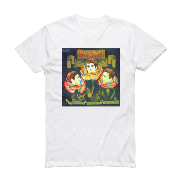 The Beau Brummels Triangle Album Cover T-Shirt White