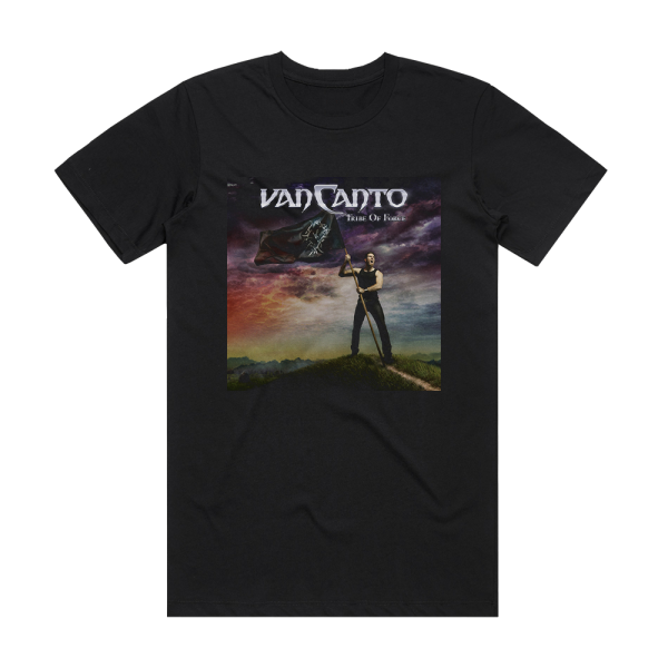 Van Canto Tribe Of Force Album Cover T-Shirt Black