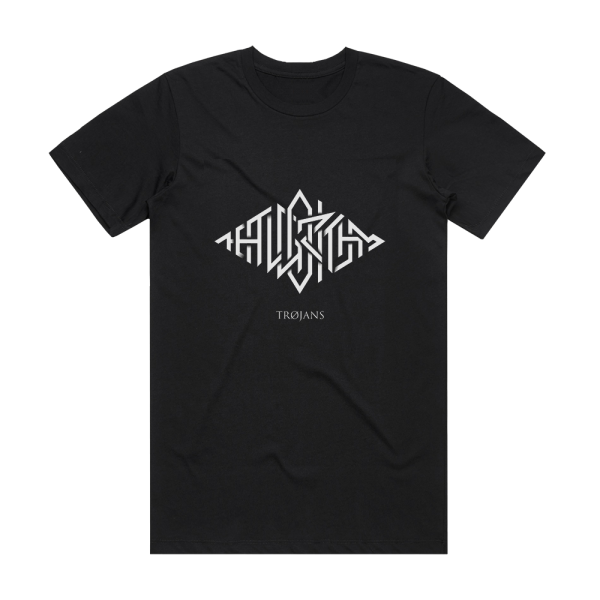 The Algorithm Trojans Album Cover T-Shirt Black