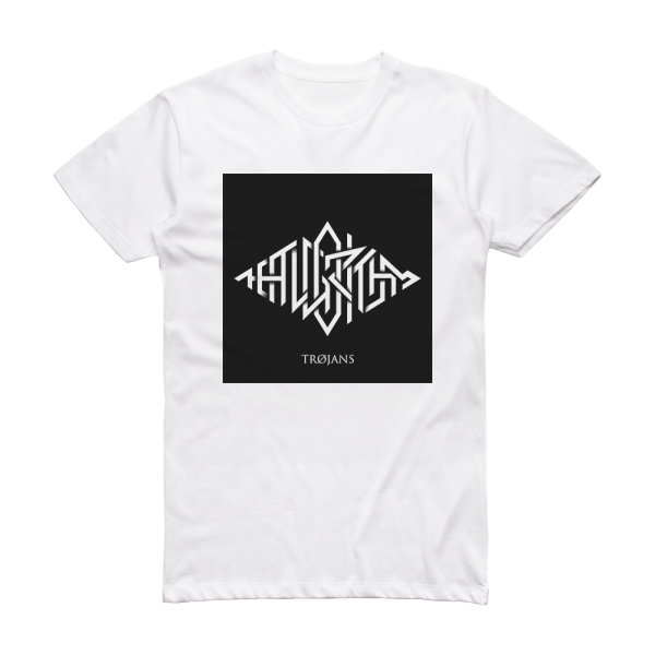 The Algorithm Trojans Album Cover T-Shirt White