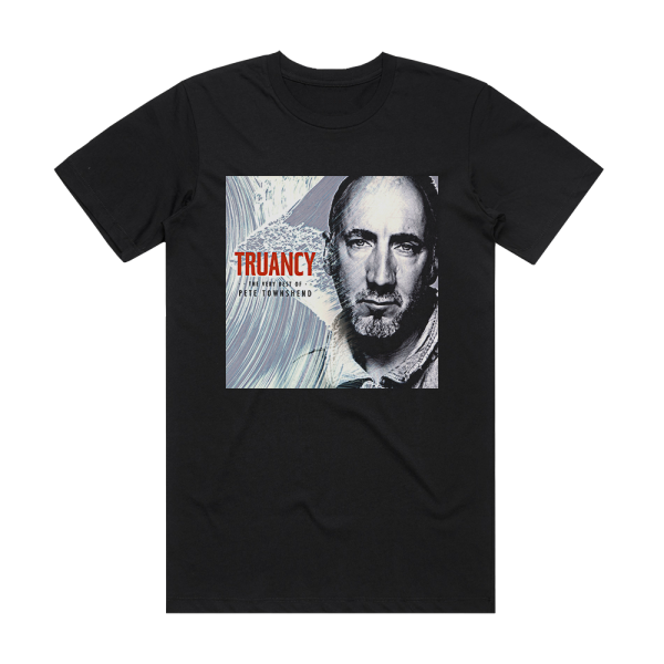 Pete Townshend Truancy The Very Best Of Pete Townshend Album Cover T-Shirt Black