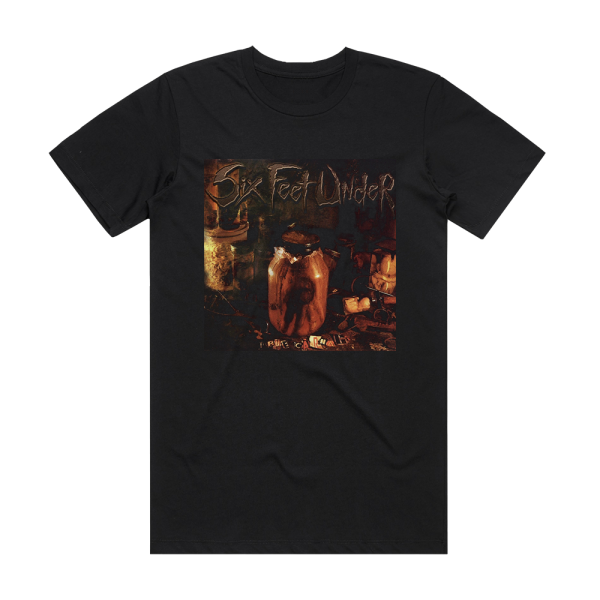 Six Feet Under True Carnage Album Cover T-Shirt Black