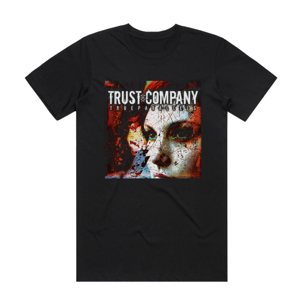 TRUSTcompany True Parallels Album Cover T-Shirt Black