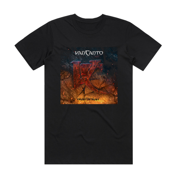 Van Canto Trust In Rust Album Cover T-Shirt Black