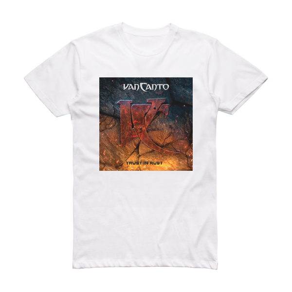 Van Canto Trust In Rust Album Cover T-Shirt White