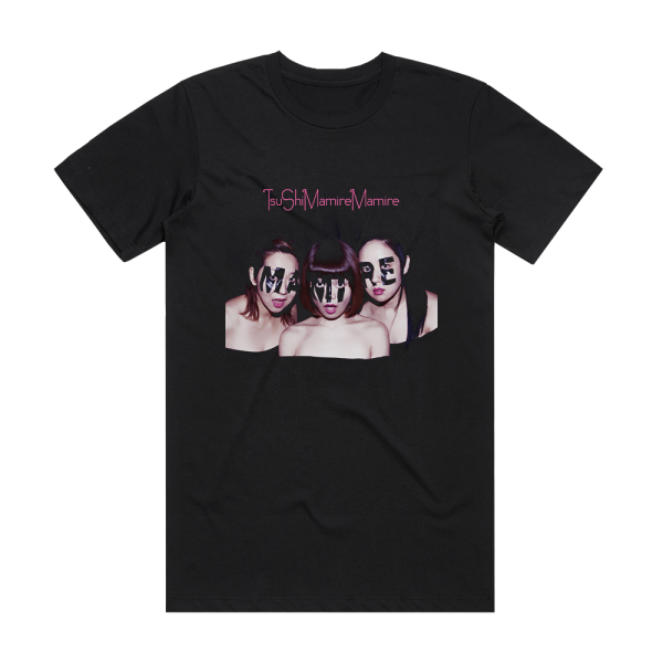 TsuShiMaMiRe Tsushimamiremamire 1 Album Cover T-Shirt Black