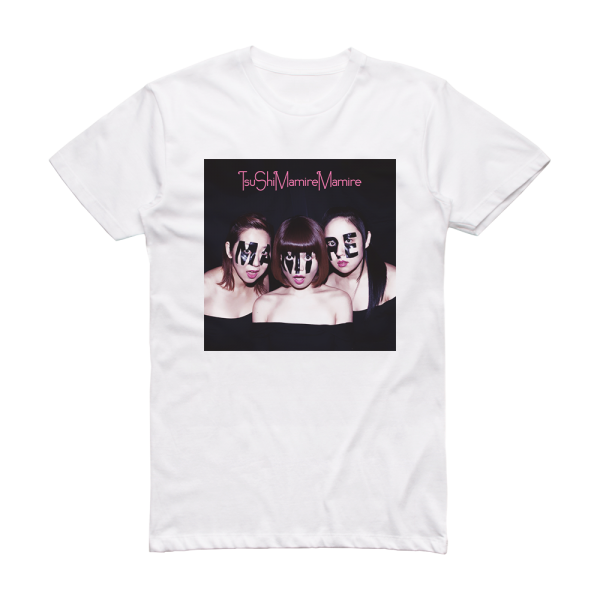 TsuShiMaMiRe Tsushimamiremamire 1 Album Cover T-Shirt White