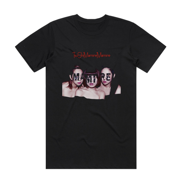 TsuShiMaMiRe Tsushimamiremamire 2 Album Cover T-Shirt Black