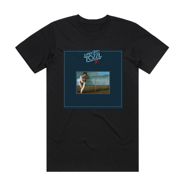 Umberto Tozzi Tu Album Cover T-Shirt Black