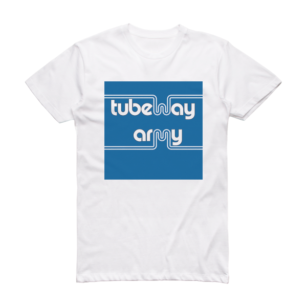 Tubeway Army Tubeway Army Album Cover T-Shirt White
