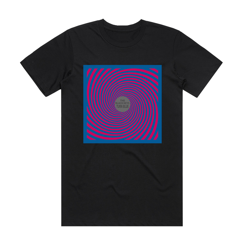 The Black Keys Turn Blue Album Cover T-Shirt Black – ALBUM COVER T-SHIRTS