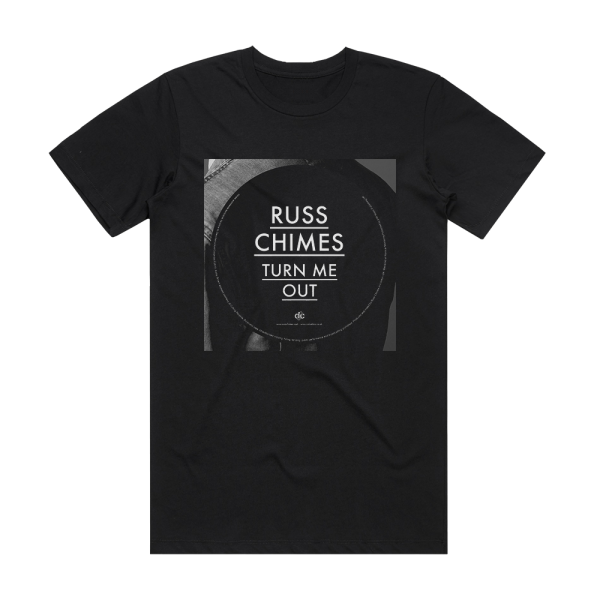 Russ Chimes Turn Me Out Album Cover T-Shirt Black