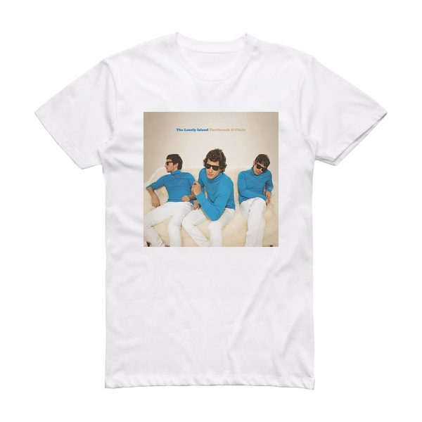 The Lonely Island Turtleneck Chain Album Cover T-Shirt White