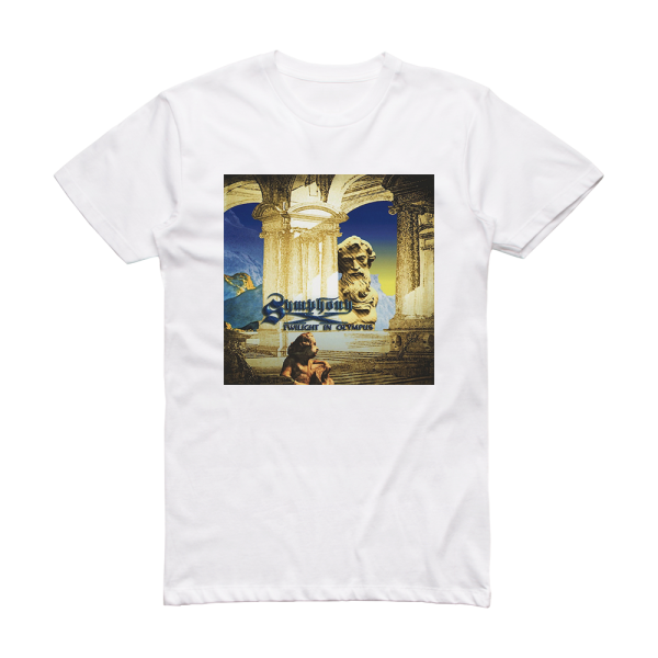 Symphony X Twilight In Olympus 1 Album Cover T-Shirt White