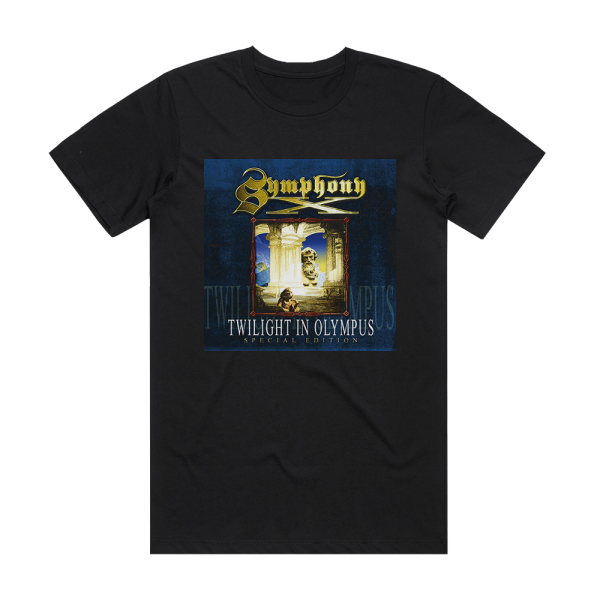 Symphony X Twilight In Olympus 2 Album Cover T-Shirt Black